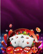Yggdrasil baccarat table with dealer and real-time card reveal